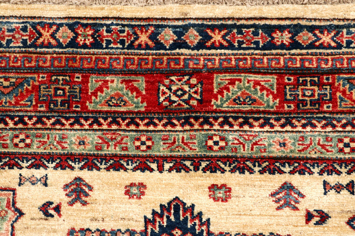 Blanched Almond Kazak 4' 8 x 6' 9 - No. 64950 - ALRUG Rug Store