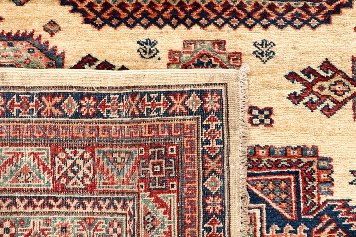 Blanched Almond Kazak 4' 8 x 6' 9 - No. 64950 - ALRUG Rug Store