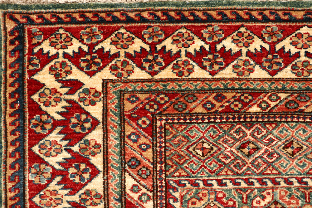Multi Colored Kazak 4' 8 x 6' - No. 64951 - ALRUG Rug Store