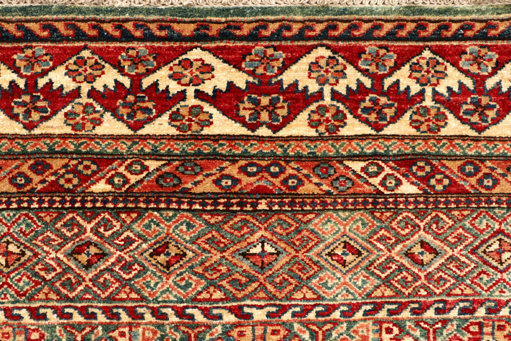 Multi Colored Kazak 4' 8 x 6' - No. 64951 - ALRUG Rug Store