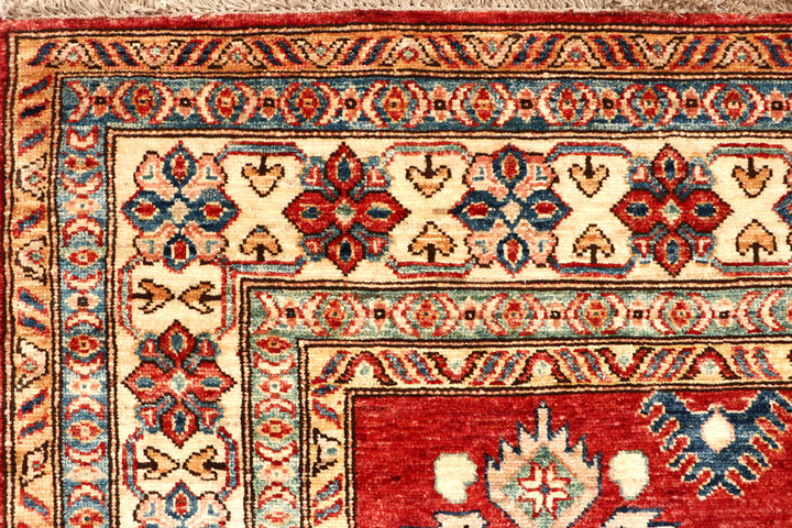 Firebrick Kazak 4' 8 x 6' 10 - No. 64952 - ALRUG Rug Store