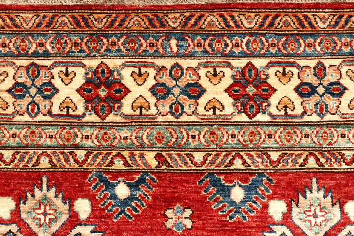 Firebrick Kazak 4' 8 x 6' 10 - No. 64952 - ALRUG Rug Store