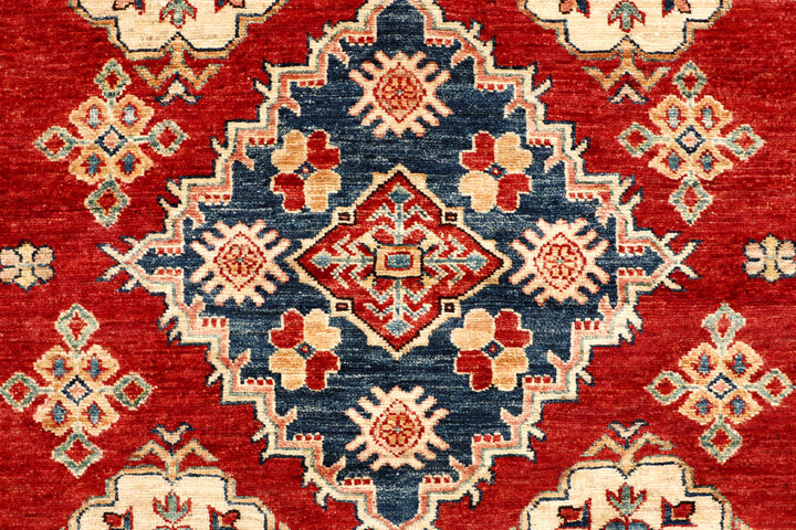 Firebrick Kazak 4' 8 x 6' 10 - No. 64952 - ALRUG Rug Store