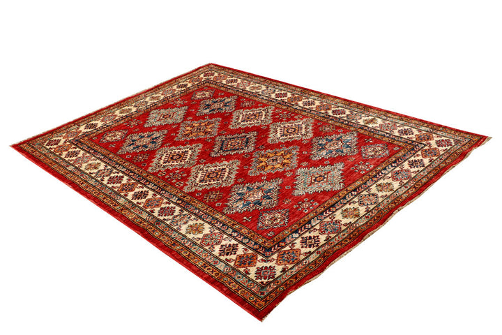 Firebrick Kazak 4' 11 x 6' 8 - No. 64953 - ALRUG Rug Store