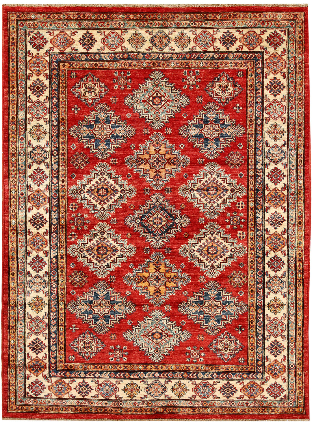 Firebrick Kazak 4' 11 x 6' 8 - No. 64953 - ALRUG Rug Store