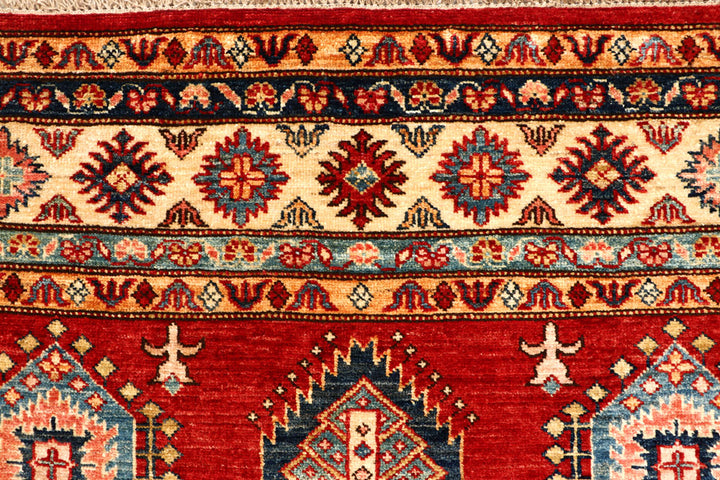 Dark Red Kazak 4' 11 x 6' 10 - No. 64954 - ALRUG Rug Store