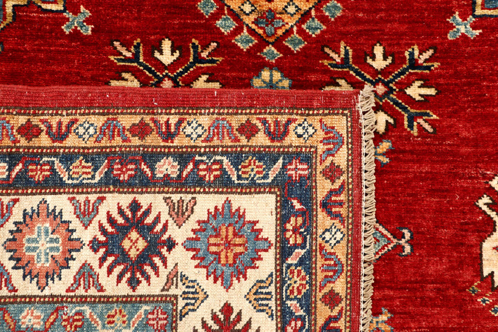 Dark Red Kazak 4' 11 x 6' 10 - No. 64954 - ALRUG Rug Store