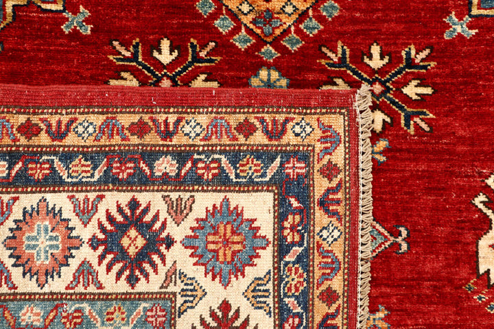 Dark Red Kazak 4' 11 x 6' 10 - No. 64954 - ALRUG Rug Store