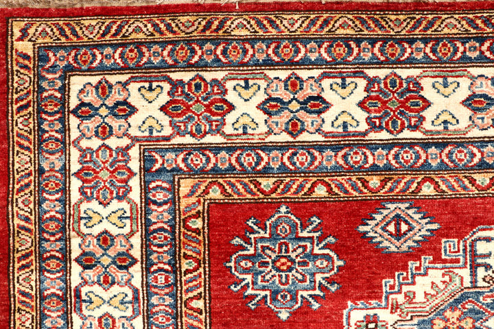 Firebrick Kazak 5' 2 x 6' 8 - No. 64955 - ALRUG Rug Store
