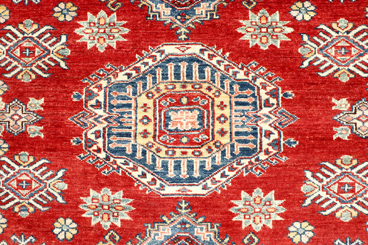 Firebrick Kazak 5' 2 x 6' 8 - No. 64955 - ALRUG Rug Store