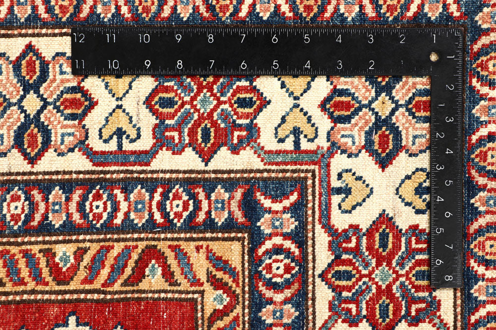 Firebrick Kazak 5' 2 x 6' 8 - No. 64955 - ALRUG Rug Store