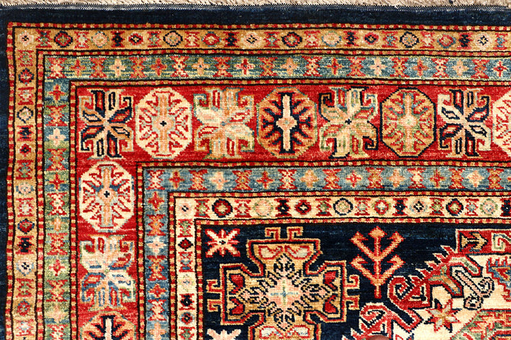 Dark Blue Kazak 5' 1 x 7' 8 - No. 64956 - ALRUG Rug Store