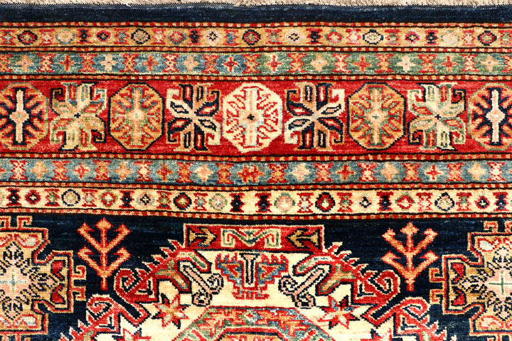 Dark Blue Kazak 5' 1 x 7' 8 - No. 64956 - ALRUG Rug Store