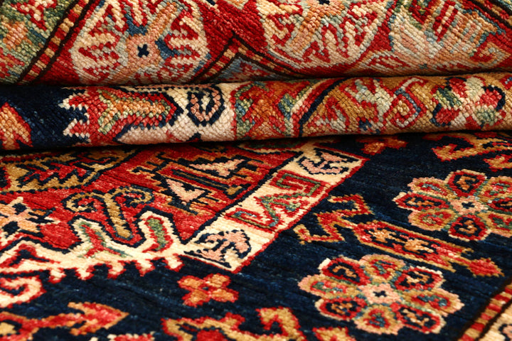 Dark Blue Kazak 5' 1 x 7' 8 - No. 64956 - ALRUG Rug Store