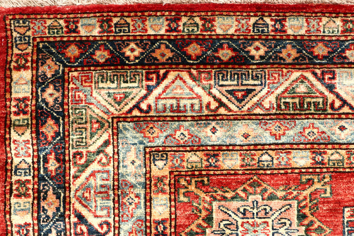 Firebrick Kazak 5' x 6' 9 - No. 64957 - ALRUG Rug Store