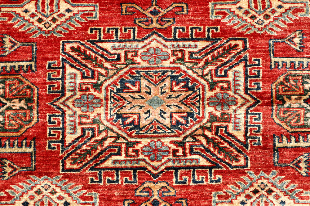 Firebrick Kazak 5' x 6' 9 - No. 64957 - ALRUG Rug Store