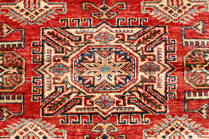 Firebrick Kazak 5' x 6' 9 - No. 64957 - ALRUG Rug Store
