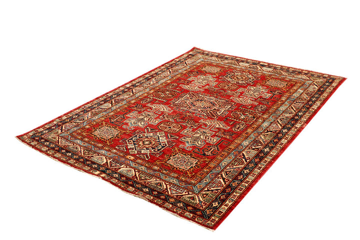 Firebrick Kazak 5' x 6' 9 - No. 64957 - ALRUG Rug Store
