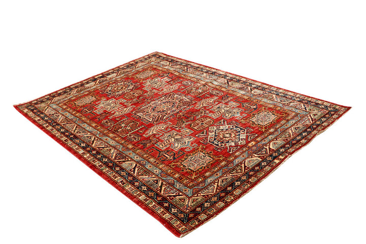 Firebrick Kazak 5' x 6' 9 - No. 64957 - ALRUG Rug Store