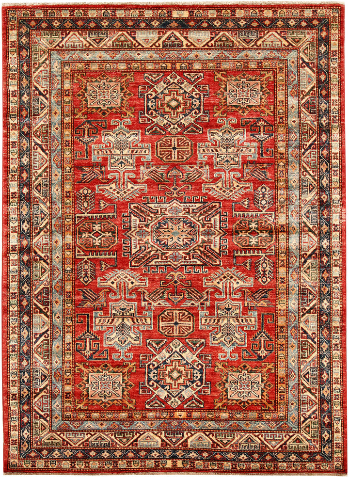 Firebrick Kazak 5' x 6' 9 - No. 64957 - ALRUG Rug Store