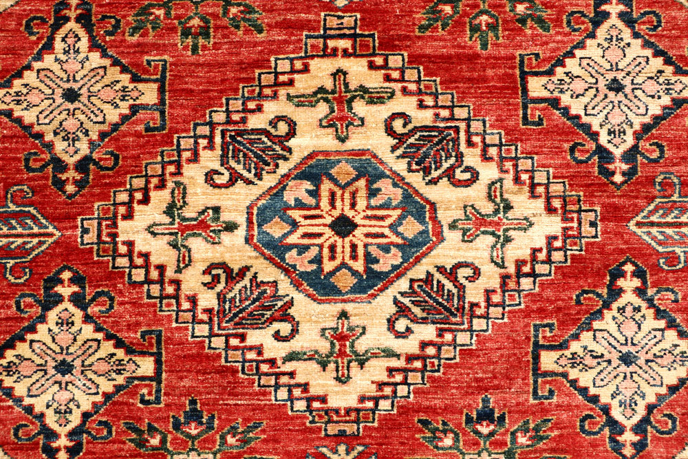 Firebrick Kazak 4' 10 x 7' 2 - No. 64958 - ALRUG Rug Store