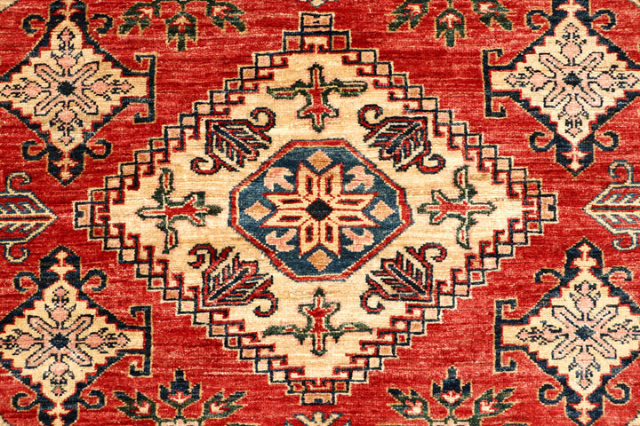 Firebrick Kazak 4' 10 x 7' 2 - No. 64958 - ALRUG Rug Store