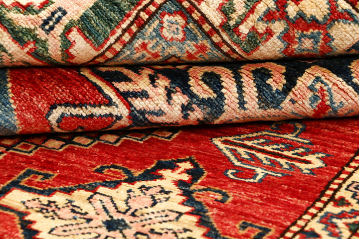 Firebrick Kazak 4' 10 x 7' 2 - No. 64958 - ALRUG Rug Store