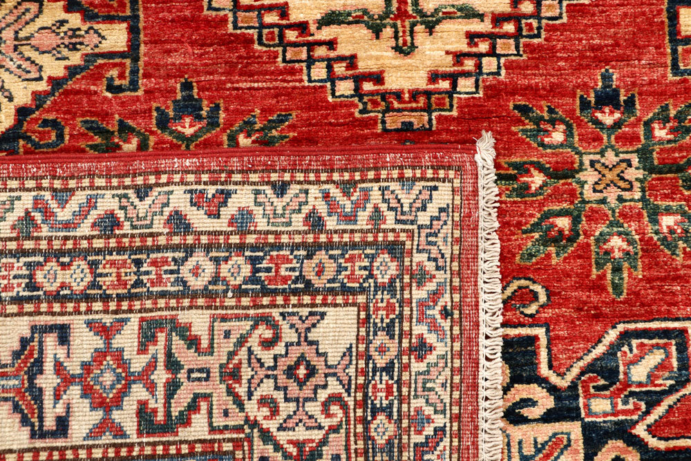 Firebrick Kazak 4' 10 x 7' 2 - No. 64958 - ALRUG Rug Store