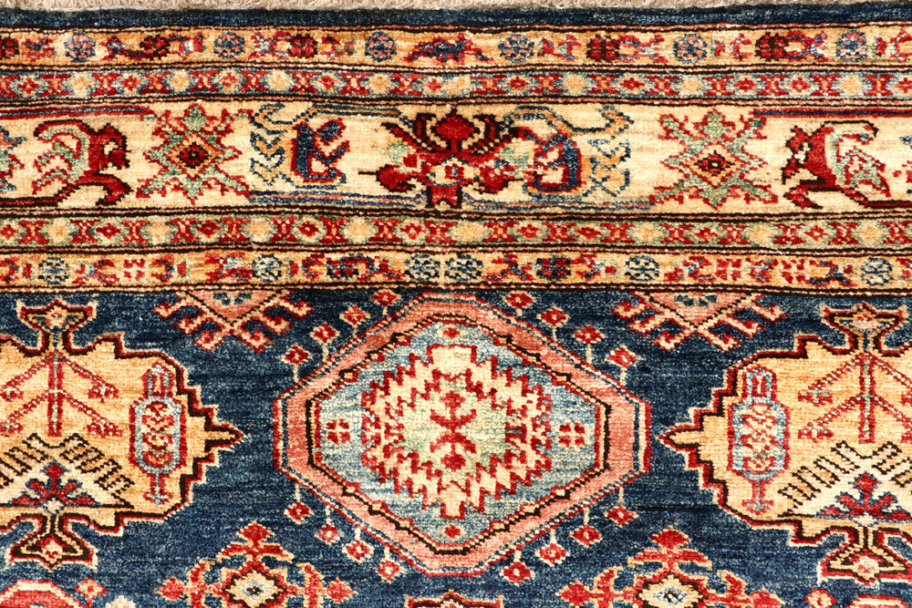 Dark Blue Kazak 4' 8 x 6' 3 - No. 64960 - ALRUG Rug Store