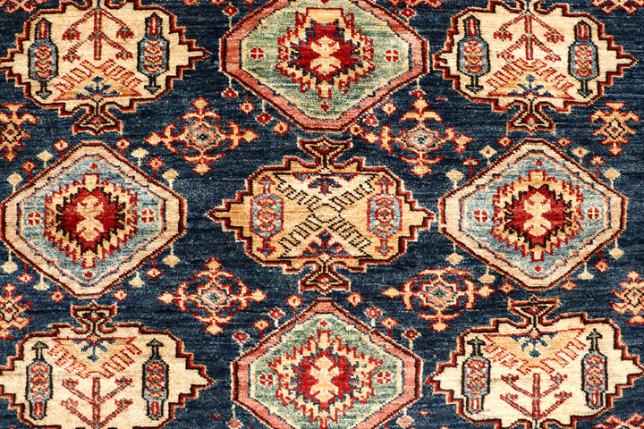 Dark Blue Kazak 4' 8 x 6' 3 - No. 64960 - ALRUG Rug Store