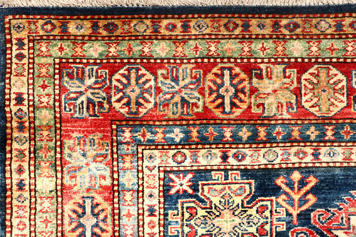 Dark Blue Kazak 5' x 7' 3 - No. 64962 - ALRUG Rug Store