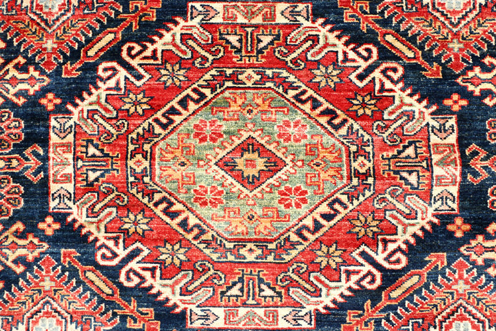 Dark Blue Kazak 5' x 7' 3 - No. 64962 - ALRUG Rug Store