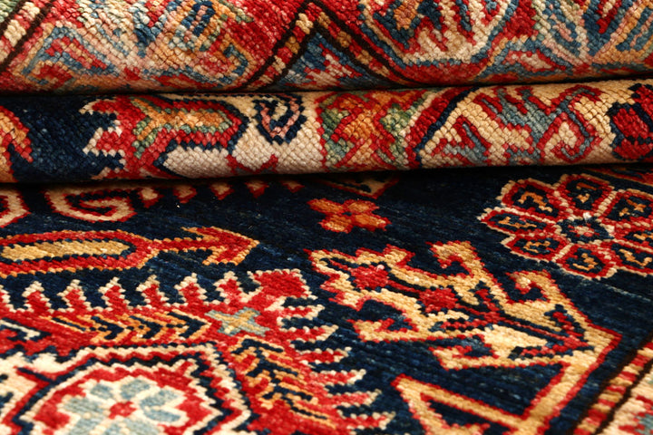 Dark Blue Kazak 5' x 7' 3 - No. 64962 - ALRUG Rug Store