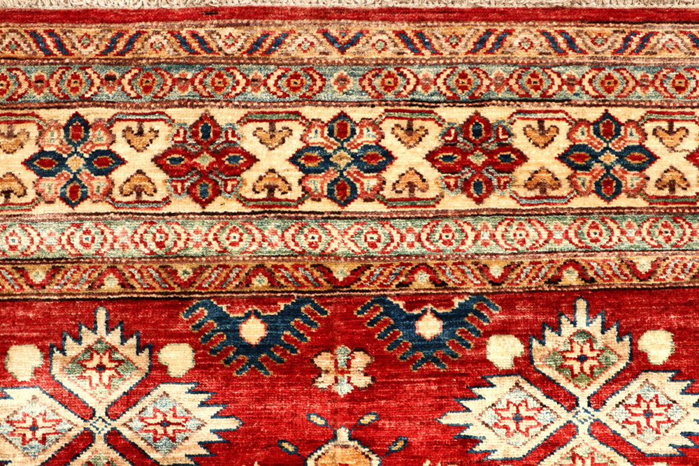 Firebrick Kazak 4' 11 x 7' 1 - No. 64963 - ALRUG Rug Store