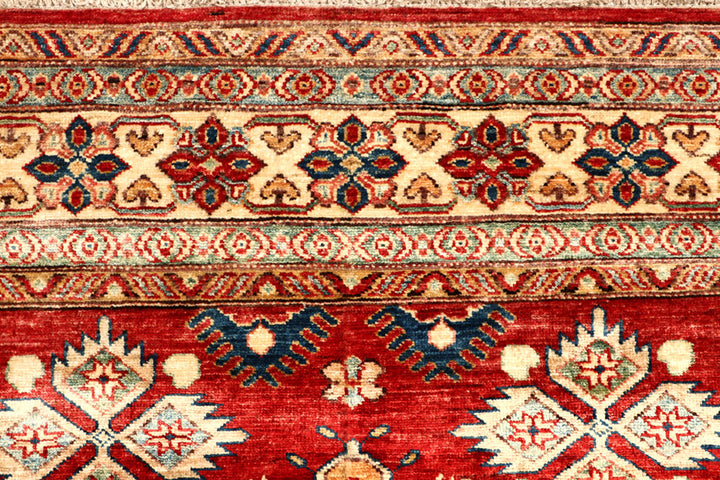 Firebrick Kazak 4' 11 x 7' 1 - No. 64963 - ALRUG Rug Store