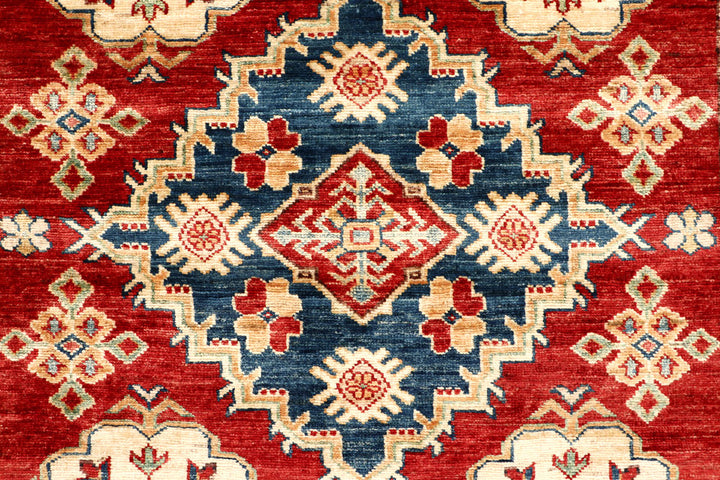 Firebrick Kazak 4' 11 x 7' 1 - No. 64963 - ALRUG Rug Store
