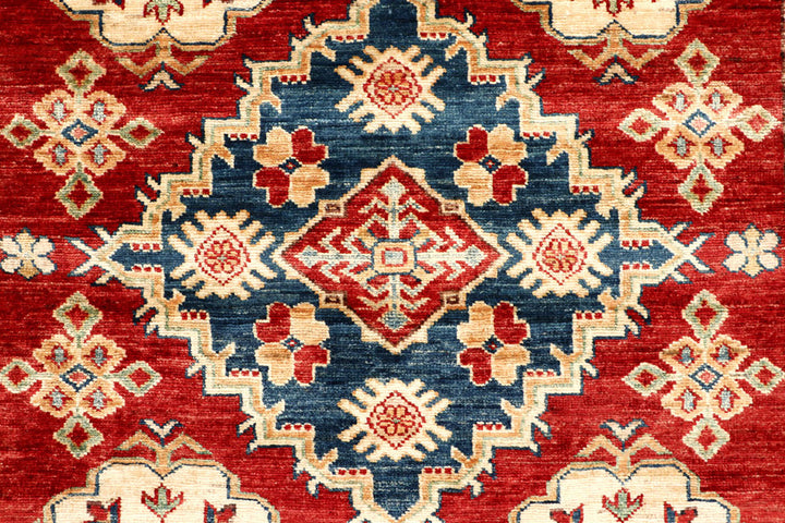 Firebrick Kazak 4'  11" x 7'  1" - No. QA14683