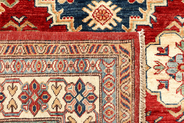 Firebrick Kazak 4' 11 x 7' 1 - No. 64963 - ALRUG Rug Store