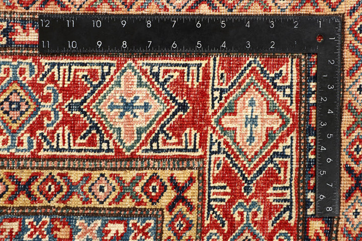 Blanched Almond Kazak 4' 8 x 6' 4 - No. 64964 - ALRUG Rug Store