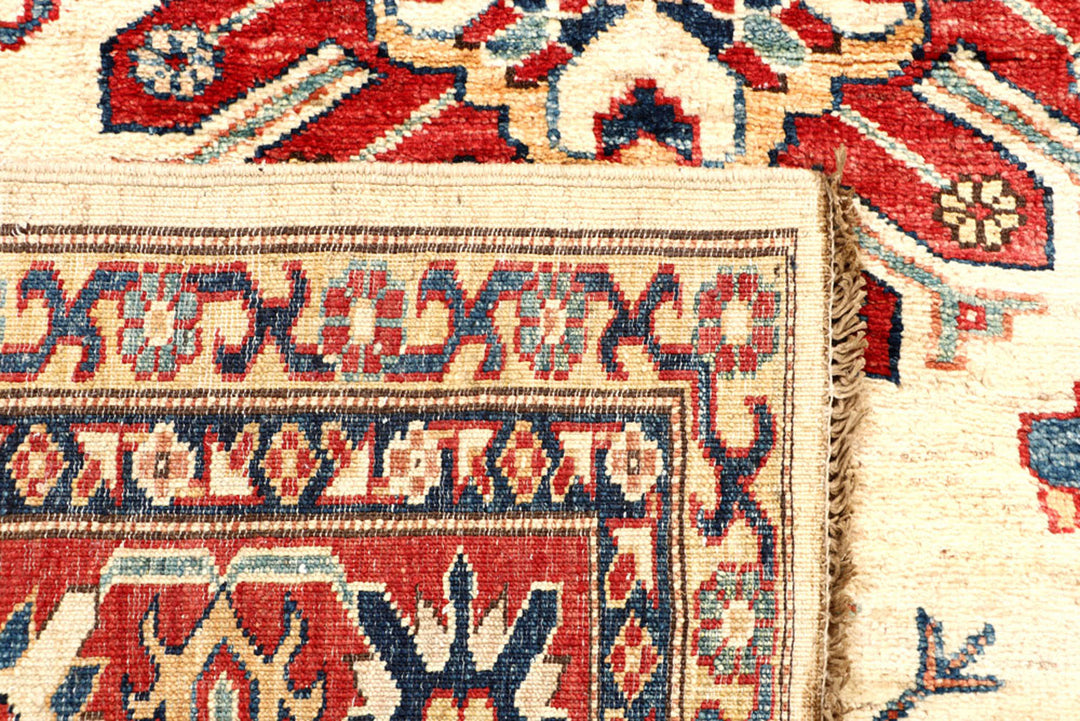 Blanched Almond Kazak 4'  11" x 6'  4" - No. QA93074