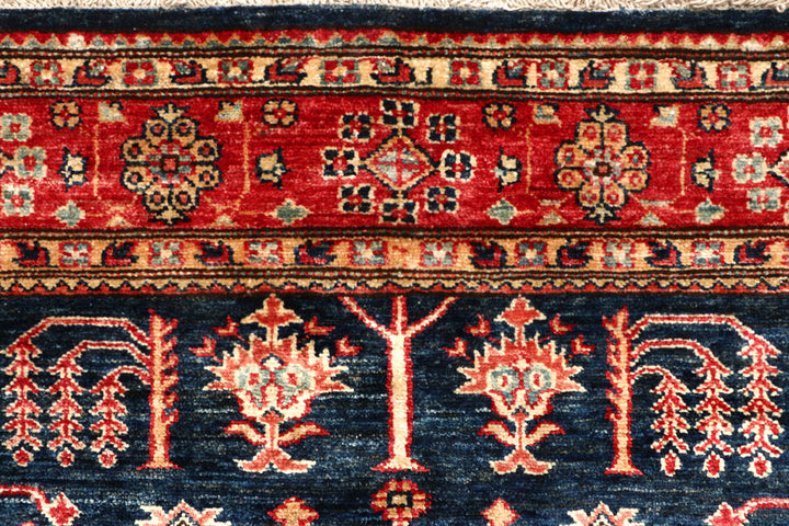 Dark Blue Kazak 5' 4 x 7' 11 - No. 64967 - ALRUG Rug Store