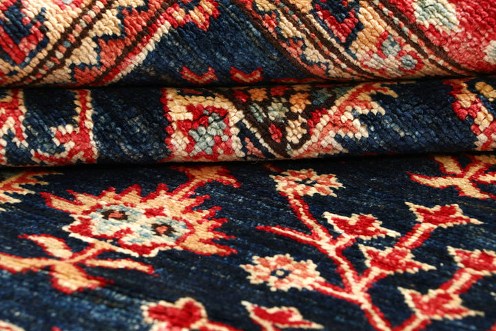 Dark Blue Kazak 5' 4 x 7' 11 - No. 64967 - ALRUG Rug Store