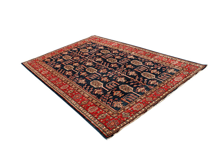 Dark Blue Kazak 5' 4 x 7' 11 - No. 64967 - ALRUG Rug Store