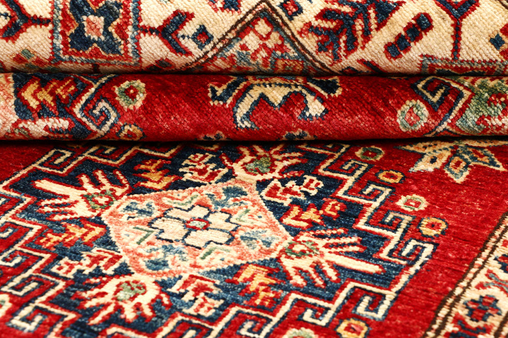 Firebrick Kazak 5' 7 x 8' - No. 64968 - ALRUG Rug Store