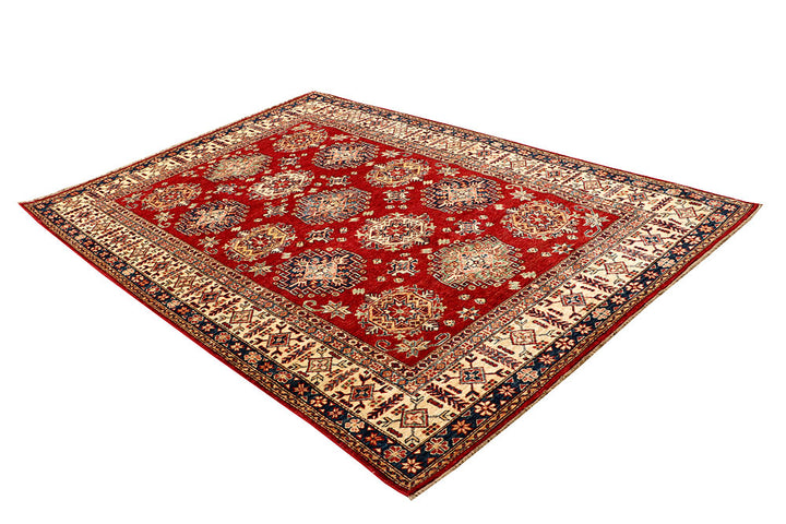 Firebrick Kazak 5' 7 x 8' - No. 64968 - ALRUG Rug Store