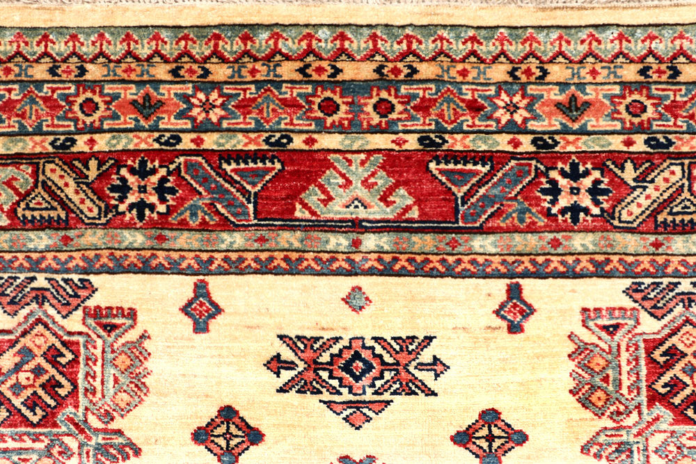 Blanched Almond Kazak 5' 4 x 8' - No. 64969 - ALRUG Rug Store