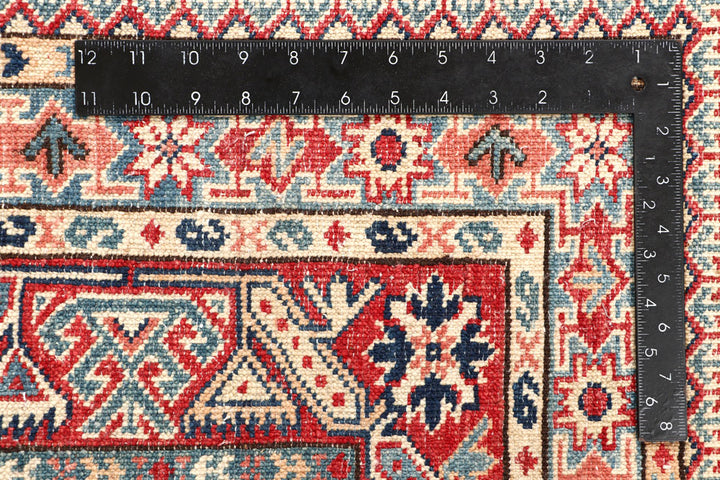 Blanched Almond Kazak 5' 4 x 8' - No. 64969 - ALRUG Rug Store