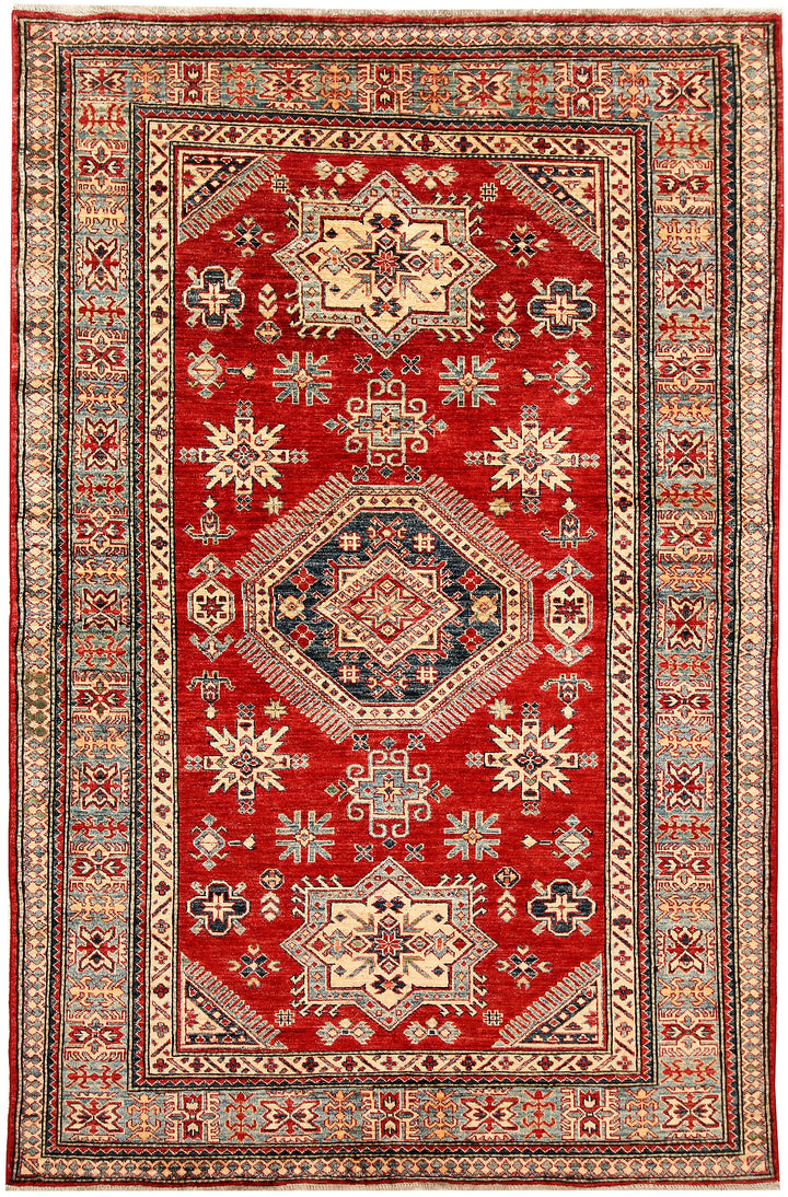 Firebrick Kazak 5' 3 x 8' - No. 64970 - ALRUG Rug Store