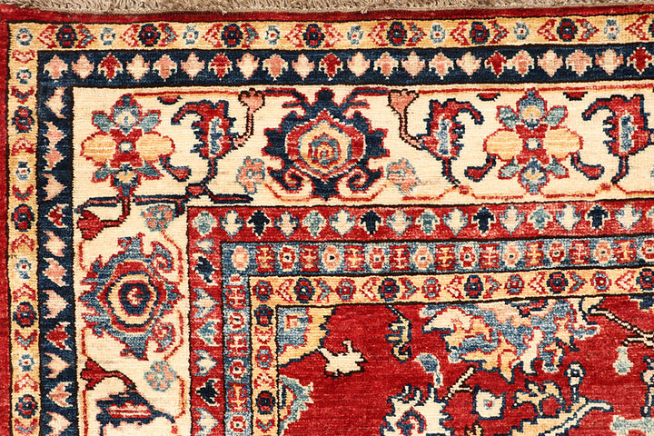 Firebrick Kazak 5' 5 x 8' 3 - No. 64971 - ALRUG Rug Store