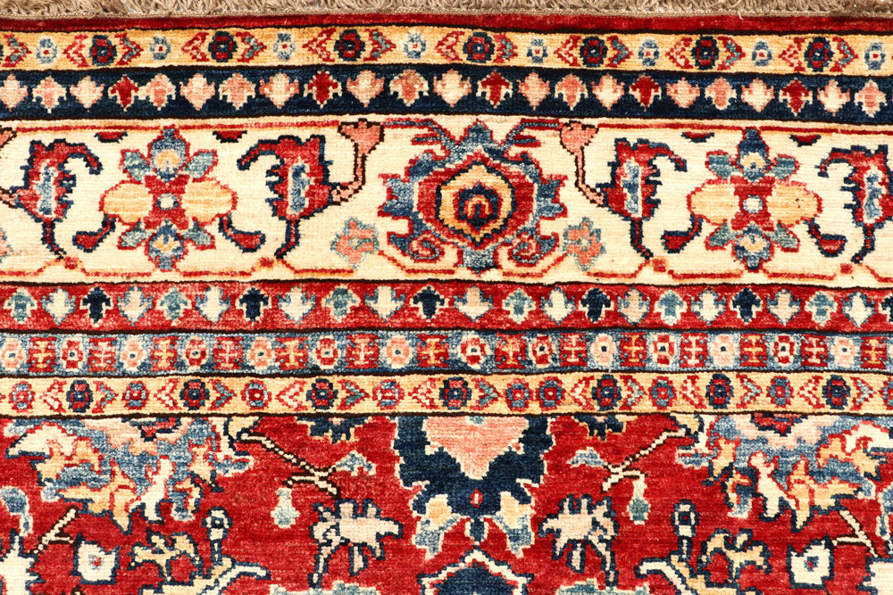 Firebrick Kazak 5' 5 x 8' 3 - No. 64971 - ALRUG Rug Store